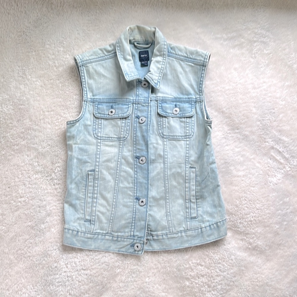 GapKids short sleeve jean jacket